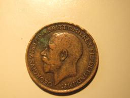 1916 (WWI) Great Britain Farthing