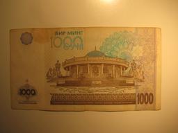 Foreign Currency: Uzbekistan 1,000 Som