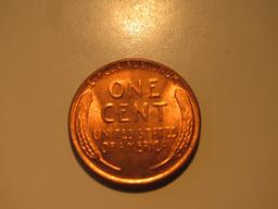 US Coins: 1xBU/Clean 1955 Wheat penny