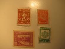 4 Bulgaria Unused  Stamp(s)