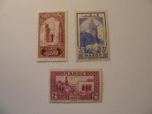 3 Morocco Unused  Stamp(s)