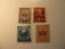 4 Romania Unused  Stamp(s)