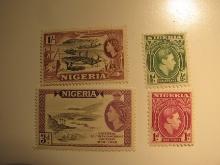 4 Nigeria Unused  Stamp(s)