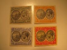 4 Dominica Unused  Stamp(s)
