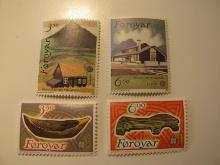 4 Foroyar Unused  Stamp(s)
