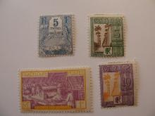 4 Guadeloupe Unused  Stamp(s)