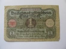 Foreign Currency: 1920 Germany 1 Mark