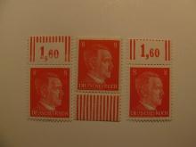 3 Nazi Germany Unused  Stamp(s)