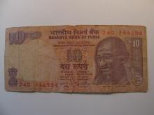 Foreign Currency: India 10 Rupees