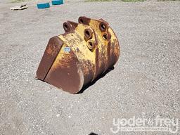 36" HEX Bucket #12, 60mm Pin to suit 10-12 Ton Excavator