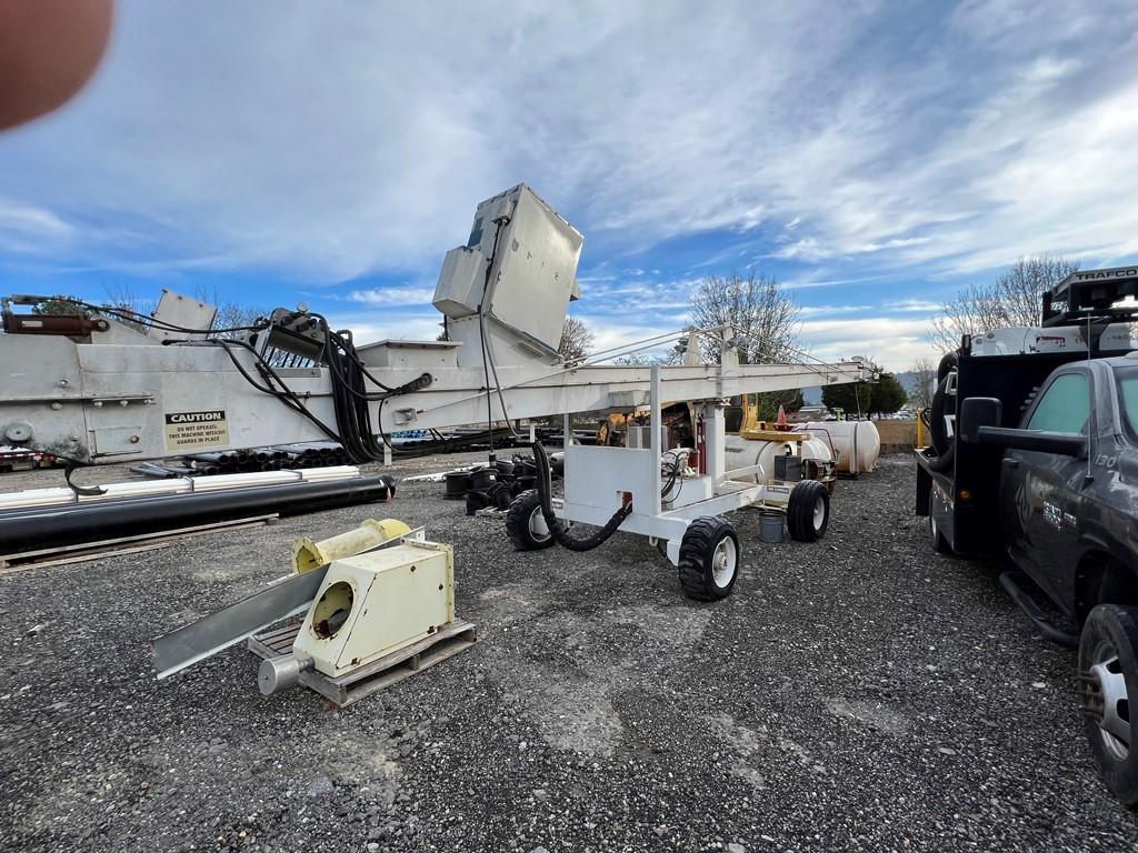 2006 RBT 1800S PORTABLE UNLOAD CONVEYOR,  2-WD WITH 2-WHEEL STEERING, HEAD