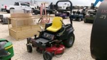 SNAPPER ZERO TURN LAWN MOWER,  SELLER STATES RUNS, AS IS WHERE IS