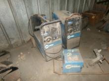 LOT WITH (2) MILLER, 251, WELDERS AND (1) MILLER 22A WIRE FEEDER,  **PARTS