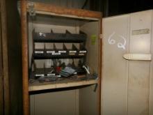 (2) METAL CABINETS WITH CONTENTS