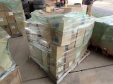 PALLET W/ MISC EQUIPMENT FILTERS,