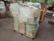 PALLET W/ MISC EQUIPMENT FILTERS,