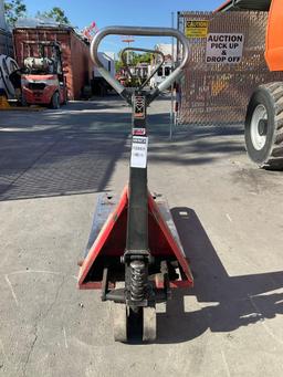 HERCULES HYDRAULIC PALLET JACK MODEL ML55, APPROX MAX CAPACITY 5500LBS