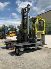 COMBI LIFT MULTI-DIRECTIONAL FORKLIFT MODEL CL80110DA50, DIESEL, APPROX CAPACITY 11,000LBS