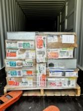 PALLET OF ELECTRICAL PANELS & BREAKER BOXES PLUS MORE MISC ELECTRICAL PARTS, UNKNOWN WORKING