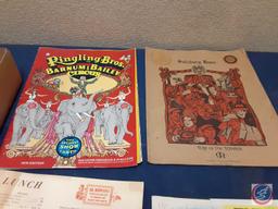 Vintage 1970 Ringling Brothers Barnum and Bailey Circus Program Booklet, VIntage Official Preview