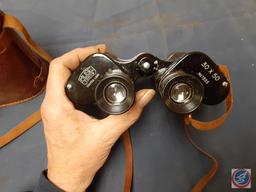 Vintage Muse Tokoyo Binoculars 30 x 50 - 7233 w/Leather Case