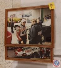 (2) John Force pictures in frames