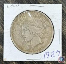 1927 Silver Dollar