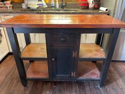 Wooden Kitchen Island / Counter