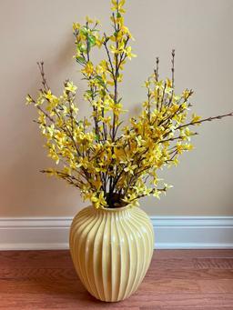 Ceramic Vase with Flowers