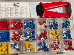 Electrical Crimping Pliers and Wire Nut Set