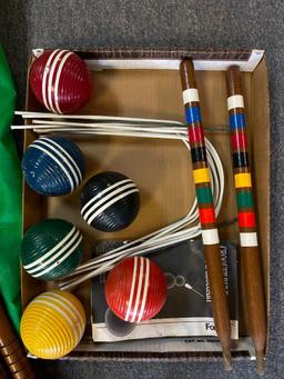 Vintage Foster Croquet Set