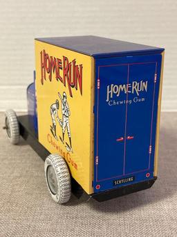 Vintage Schylling Tin Litho Chewing Gum Toy Truck