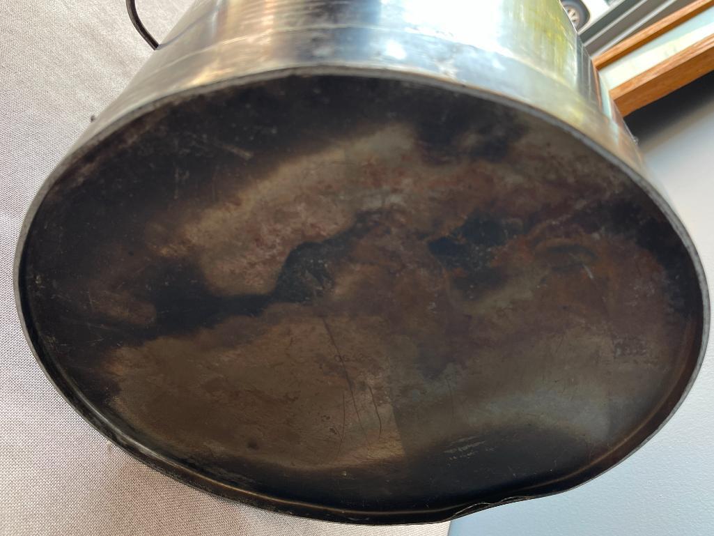 Vintage DeLaval Metal Milking Bucket