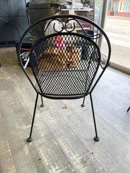 Wrought Iron Outdoor Patio Chair
