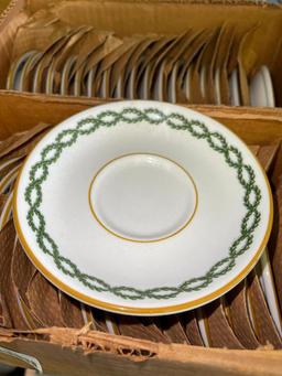 Group of Shenango China Bowls, Saucers and More from King Cole Restaurant