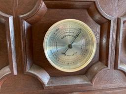Vintage Wooden Barometer / Thermostat / Humidity Wall Hanging Piece
