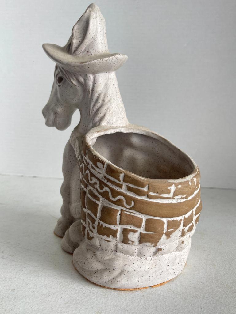 Donkey Pottery Planter