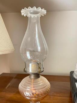 Vintage Oil Lamp