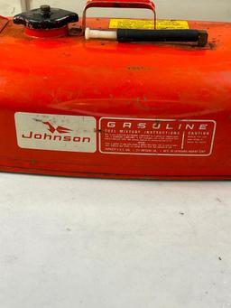 Vintage Johnson 3 gallon gas tank