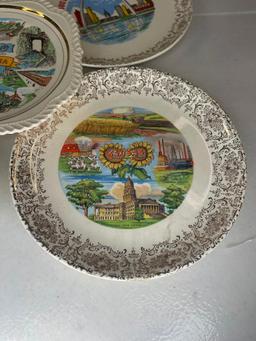 lot of five state plates Second set