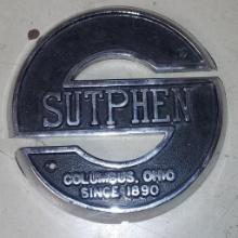 Metal "Sutphen" Colubus, OH Sign