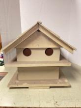 Wooden Marlin Birdhouse