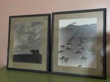 Pair of Framed Wall Art Pieces