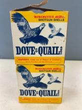 Group of Winchester Dove & Quall Shotgun Shells