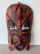 Vintage Wooden Wall Hanging Mask