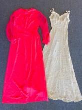 Two Vintage Dresses
