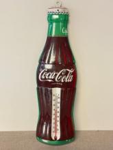 Vintage Metal Coca Cola Thermometer