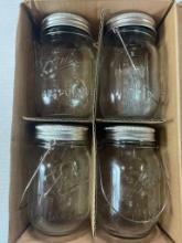 Group of 4 Fairy Light Glass Jars