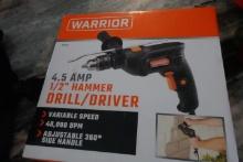 WARRIOR ELECTRIC DRILL NEW IN BOX AND DOOR KNOBS AND LOCKS