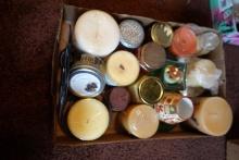 LARGE LOT CANDLES